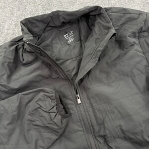 BYLT Shelter Jacket XL Black Quilted Full Zip Puffer Men's